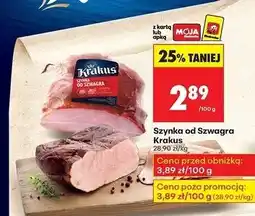 Biedronka Szynka od szwagra Krakus Animex oferta