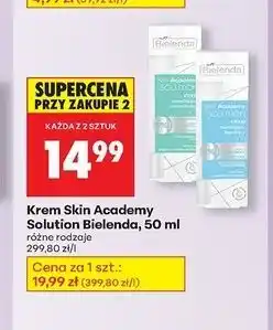 Biedronka Krem do twarzy nawilżająco-łagodzący Bielenda Skin Academy Solution oferta