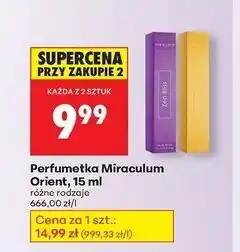 Biedronka Woda perfumowana spicy citrus Miraculum oferta