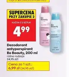 Biedronka Dezodorant fresh Be Beauty Care oferta