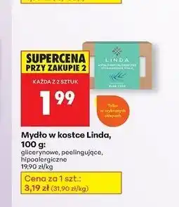 Biedronka Mydło glicerynowe owocowo-kwiatowe Linda oferta