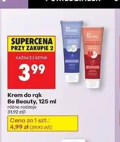 Biedronka Krem do rąk regenerujący Be Beauty oferta
