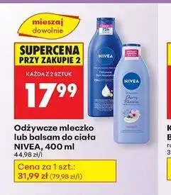 Biedronka Mleczko odżywcze skóra bardzo sucha Nivea oferta