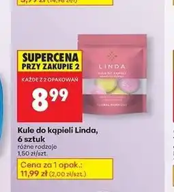 Biedronka Kule do kąpieli floral harmony Linda oferta