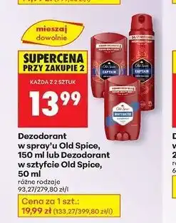 Biedronka Dezodorant Old Spice Whitewater oferta