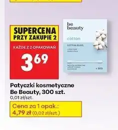 Biedronka Patyczki higieniczne Be Beauty oferta
