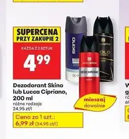 Biedronka Dezodorant Lucca Cipriano Red Chrome oferta