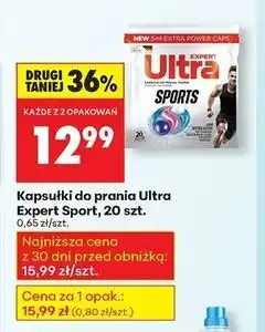 Biedronka Kapsułki do prania sports Ultra Expert oferta