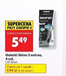 Biedronka Maszynka do golenia Skino 3 oferta