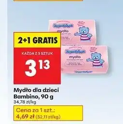 Biedronka Mydło Bambino oferta