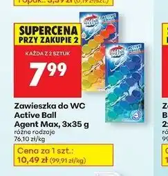 Biedronka Zawieszka pomarańczowa Agent Max Active Ball oferta