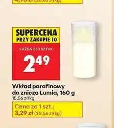 Biedronka Wkład parafinowy 160 g Lumia oferta