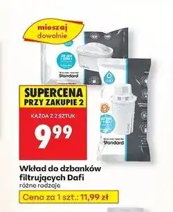 Biedronka Wkład filtrujący Dafi oferta