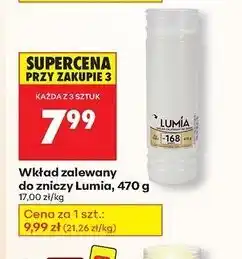Biedronka Wkład zalewany 168h Lumia oferta