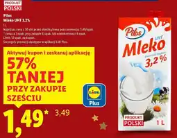 Lidl Mleko UHT Pilos 3.2% oferta