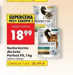 Biedronka Karma dla kota sterile 1+ Perfect Fit oferta