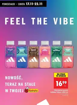 Biedronka Żel pod prysznic wonder force Adidas Fresh Vibes oferta