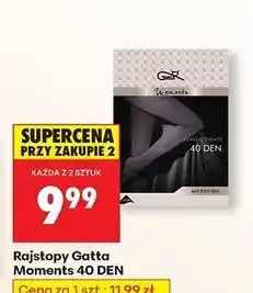 Biedronka Rajstopy moments funkcyjne 40 den rozm. 2-6 Gatta oferta