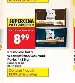 Biedronka Karma dla kota chef's recipes Purina Gourmet A La Carte oferta