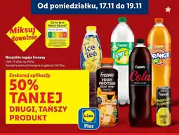 Lidl Napój lemon Freeway oferta