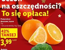 Lidl Pomarańcze deserowe oferta