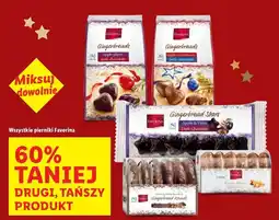 Lidl Pierniki norymberskie w czekoladzie Favorina oferta