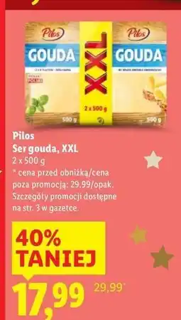 Lidl Ser gouda Pilos oferta