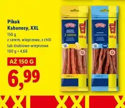 Lidl Kabanosy z chilli xxl Pikok oferta