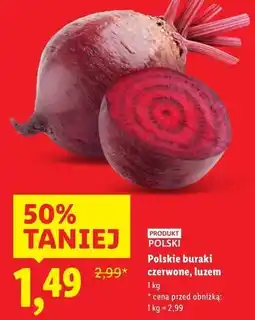 Lidl Buraki polska oferta