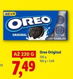 Lidl Ciastka original Oreo oferta