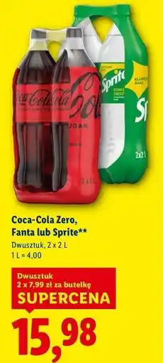 Lidl Napój pomarańczowy Fanta oferta