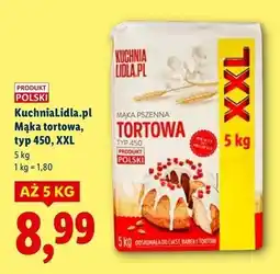 Lidl Mąka tortowa pszenna typ 450 Kuchnia Lidla.pl oferta