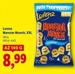 Lidl Chrupki Lorenz Monster Munch oferta