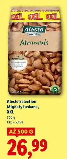 Lidl Migdały łuskane Alesto oferta