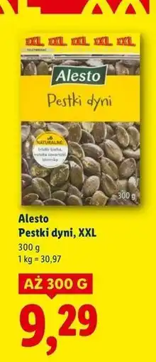Lidl Pestki dyni Alesto oferta