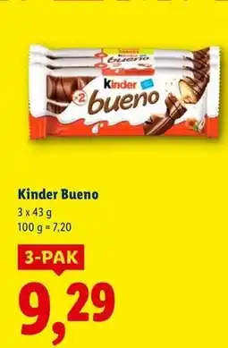 Lidl Baton Kinder Bueno oferta