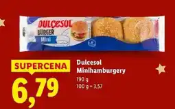 Lidl Mini burgery Dulcesol oferta