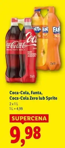 Lidl Napój Sprite oferta