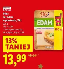 Lidl Ser edam Pilos oferta