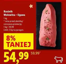 Lidl Ligawa wołowa Rzeźnik Codzienna Dostawa oferta