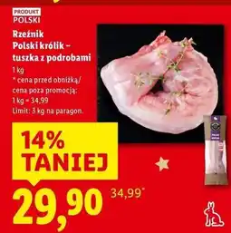 Lidl Królik z podrobami Rzeźnik Codzienna Dostawa oferta