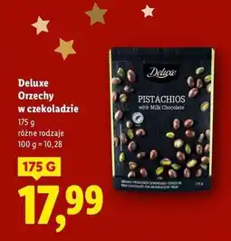 Lidl Pistacje w czekoladzie mlecznej Deluxe (Schwarz) oferta