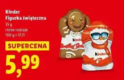 Lidl Figurka czekoladowa pingwin Kinder oferta