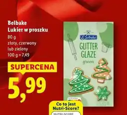Lidl Lukier zielony Belbake oferta