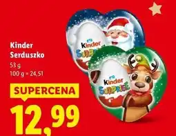 Lidl Serce niespodzianka Kinder Niespodzianka oferta