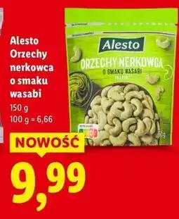 Lidl Orzechy ziemne w cieście wasabi Alesto oferta