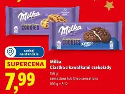 Lidl Ciastka kakaowe Milka Sensations oferta