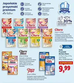 Lidl Galaretka z tuńczykiem Inaba Churu Pops oferta