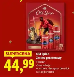 Lidl Zestaw w pudełku city explorer: żel pod prysznic 400 ml + dezodorant 150 sztyfcie 50 Old Spice oferta