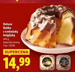 Lidl Babka z ciemną belgijską czekoladą Deluxe (Schwarz) oferta
